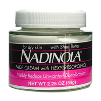 Nadinola Fade Cream For Dry Skin with Shea Butter, 2.25 Oz