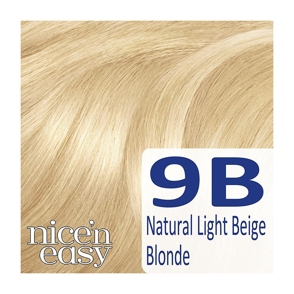 Clairol Nice N Easy Natural Light Neutral Blonde #103 Permanent Hair Color, Kit