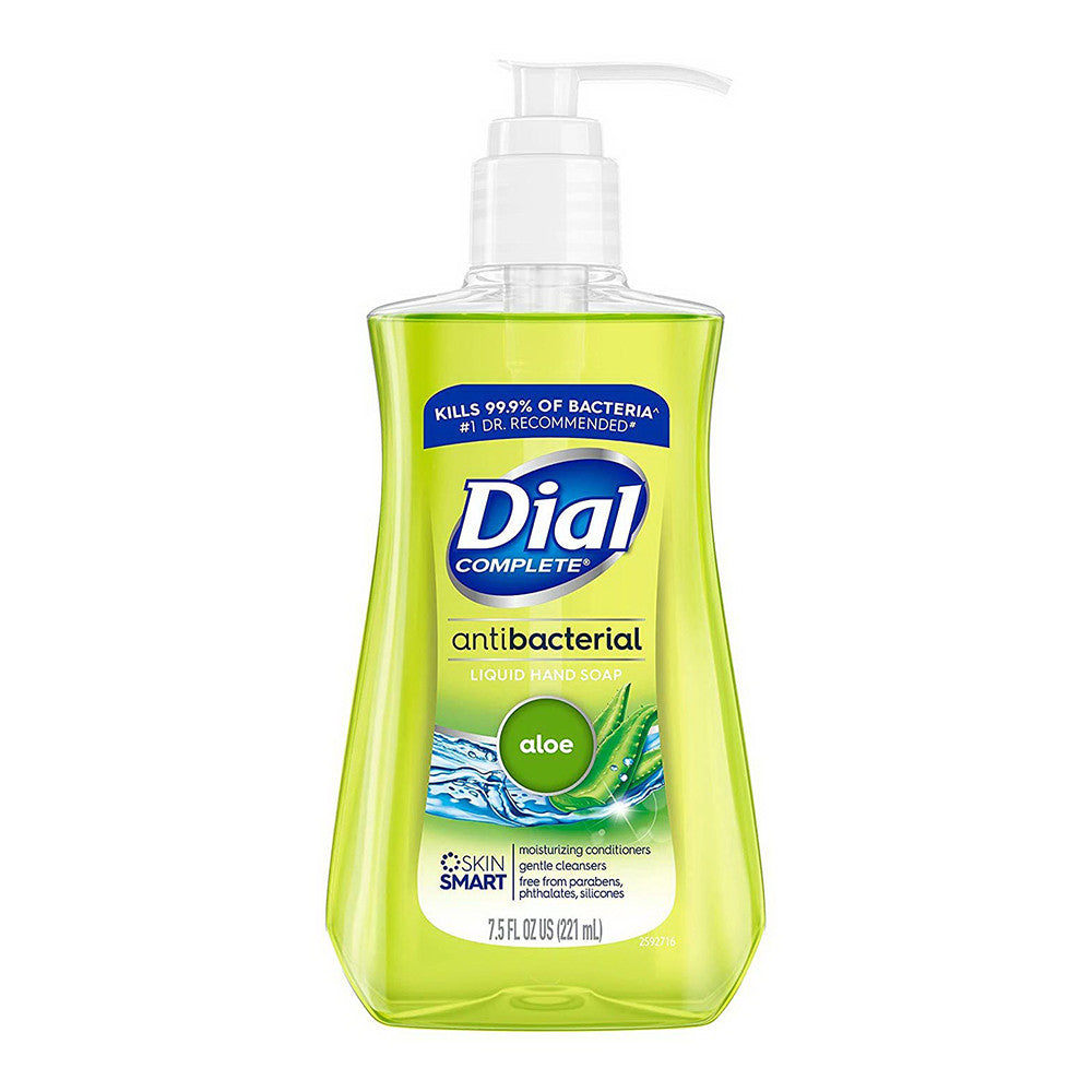 Dial Daily Care Antibacterial Hand Soap, Moisturizing Aloe, Pump - 7.5 Oz