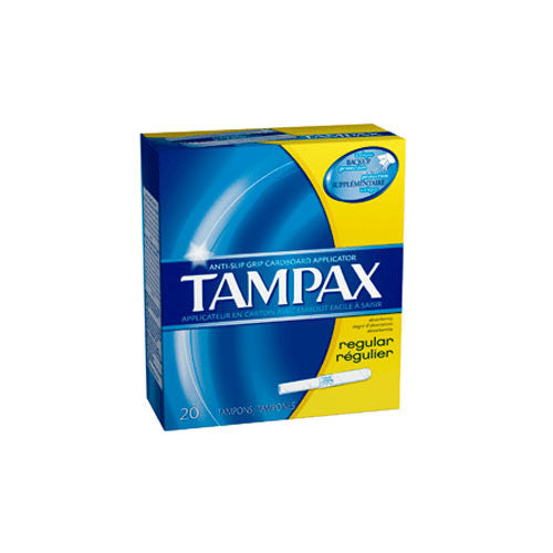 Tampax Tampons With Biodegradable Applicator, Regular Absorbancy - 20 Each