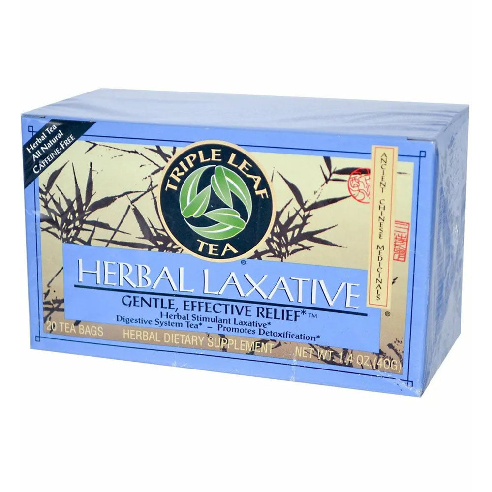 Triple Mix Tea Triple Leaf Tea Herbal Laxative Tea, 20 Ea – WellnessBetter