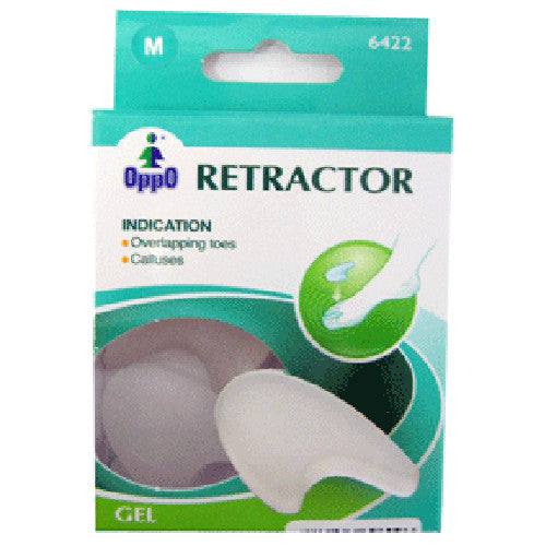 Oppo Toe Separator And Retractor Foam Toe Gel, Medium - 2 Pack