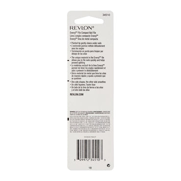 Revlon Compact Emery File With Soft Touch Handle, 1 Ea