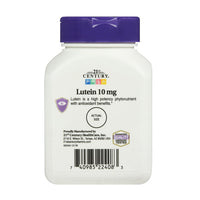 21st Century Lutein 10 mg Tablets for Eye Health, 60 Ea