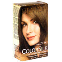 Colorsilk By Revlon, Ammonia-Free Permanent, Haircolor: Light Golden Brown #54 - 1 Ea