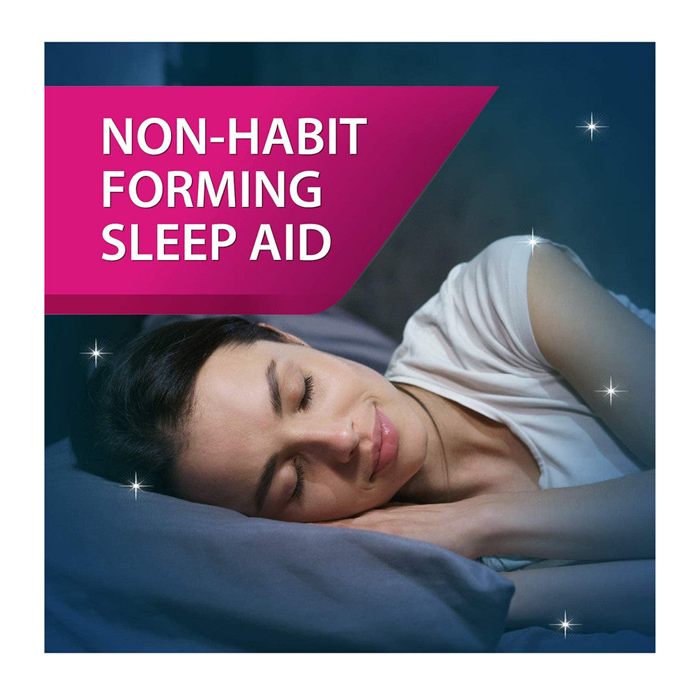 Unisom Quick Melts Nighttime Sleep-Aid Tablets, Cherry, 24 Ea