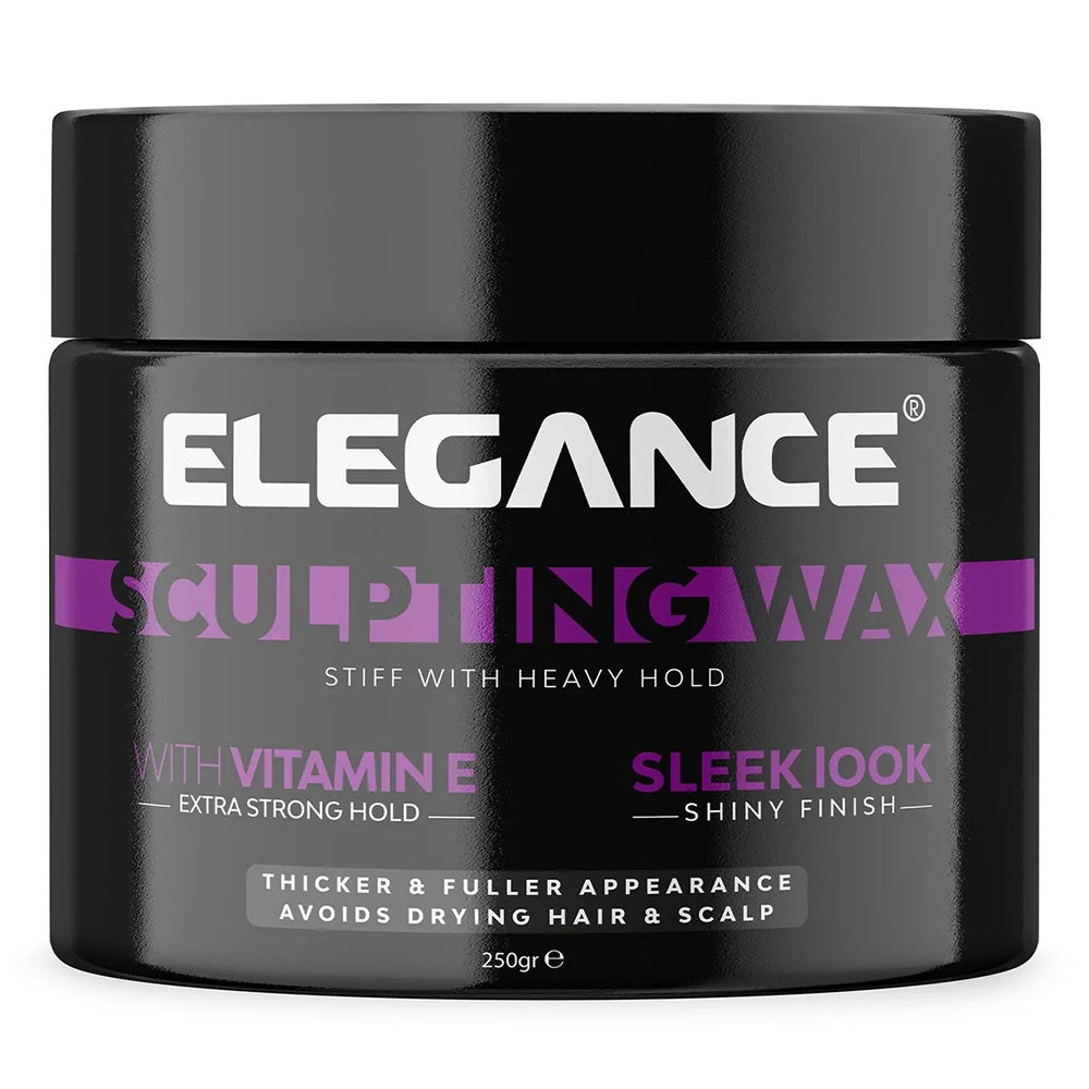 E Elegance Hair Sculpting Wax Strong Hold and Defined Styling 8.45Oz (250g)