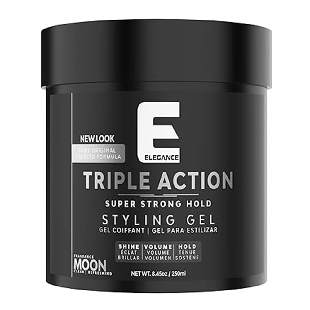 E Elegance Moon Fragrance Gel Hair Styling and Hold 8.45Oz (250ml)