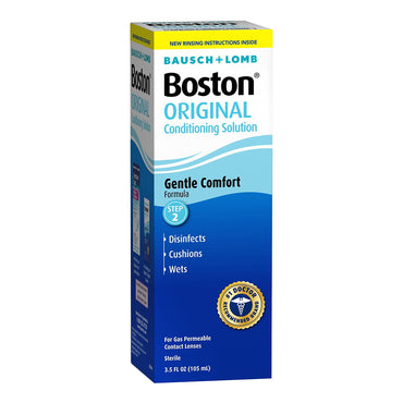 Boston Improved Formula Conditioning Solution For Contact Lenses - 3.5 Oz