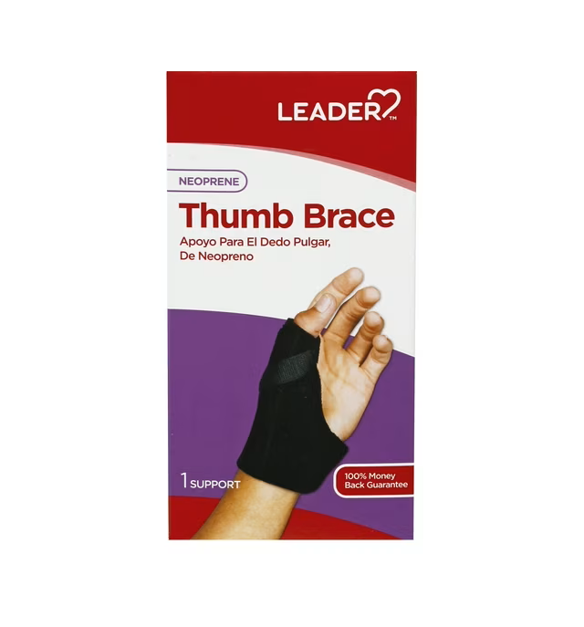Leader Wrist Compression Support Brace Large, 1 Ea