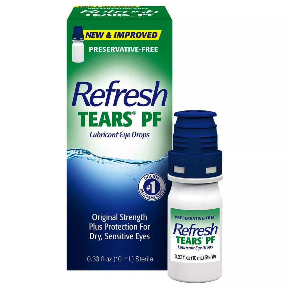 Refresh Tears Pf Lubricant Eye Drops, 0.33 Oz – WellnessBetter