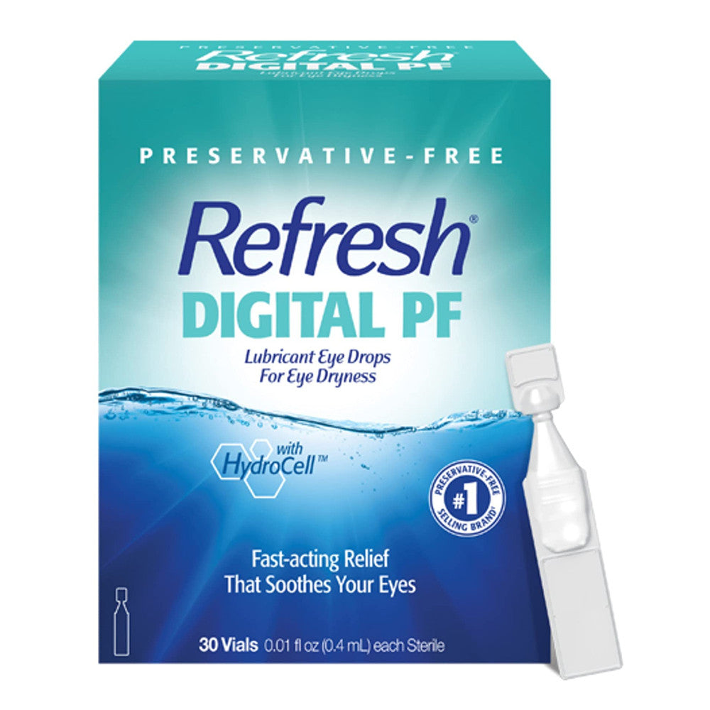 Refresh Digital PF Lubricant Eye Drops 30 Vials