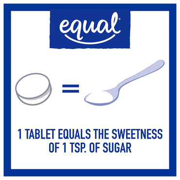 Equal 0 Calorie Artificial Sweetener Tablets, 100 Ea