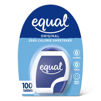 Equal 0 Calorie Artificial Sweetener Tablets, 100 Ea