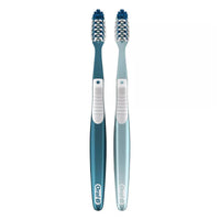 Oral B Pro Health All In One Toothbrush Twin Pack, Deep Plaque Removal, Soft, 2 Ea