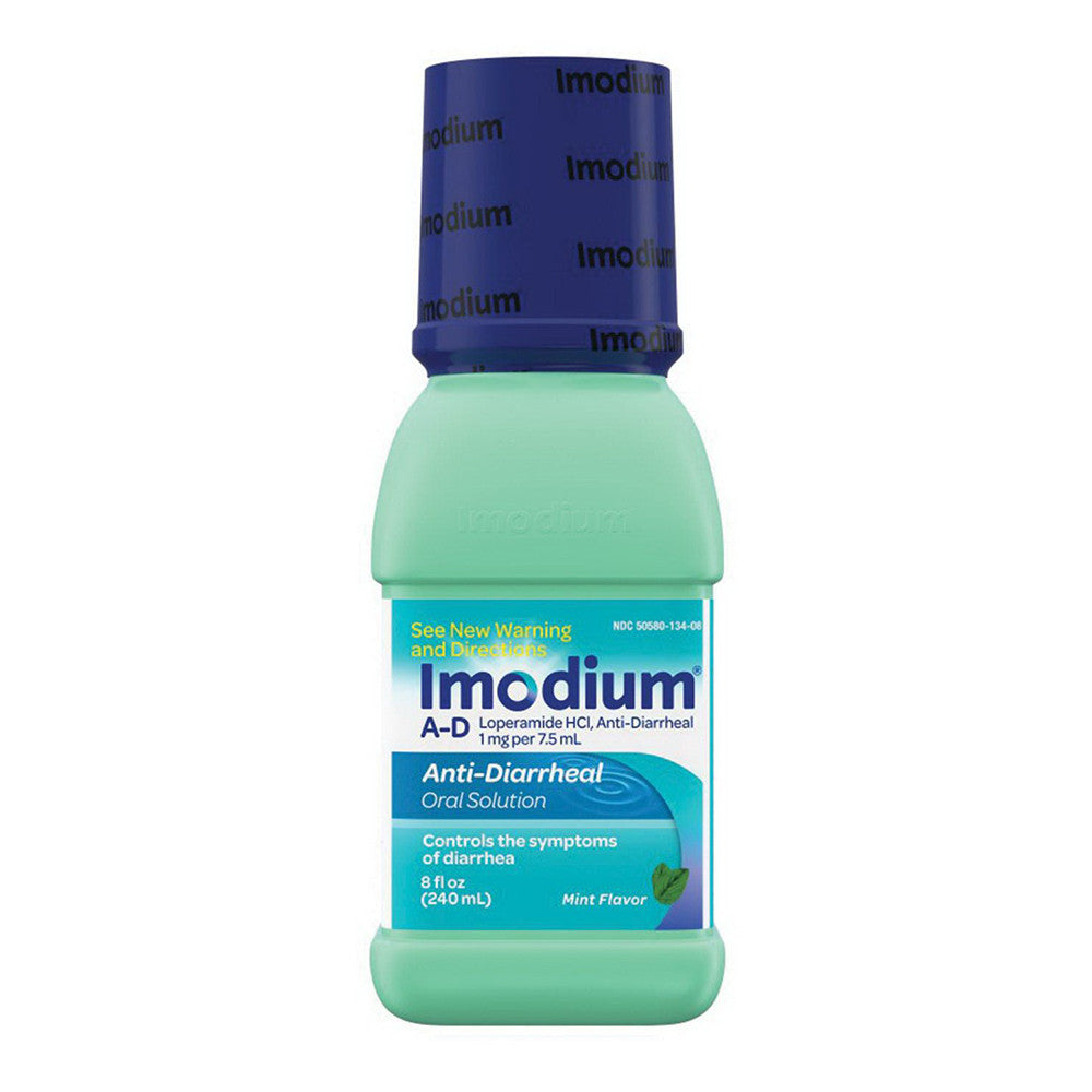 Imodium A-D Anti-Diarrheal Liquid, 8 Oz