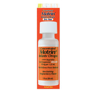Motrin Infants Oral Suspension Berry Drops, Dye-Free - 1 Oz