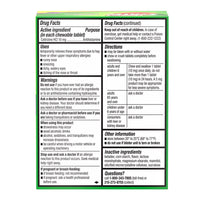 Zyrtec Allergy Dye Free Chewables 10 Mg Chewable Tablets, Grape, 24 Ea
