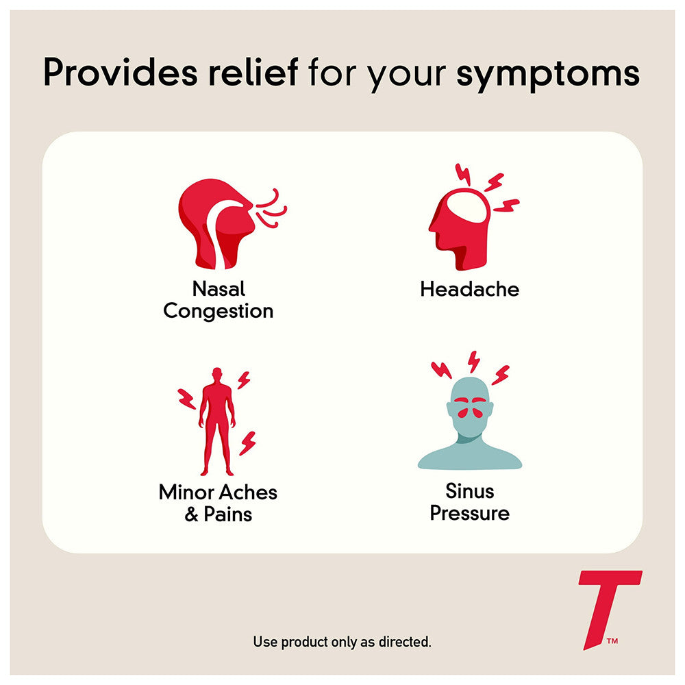 Tylenol Sinus Severe Acetaminophen Non Drowsy Daytime Caplets, 2 Ea