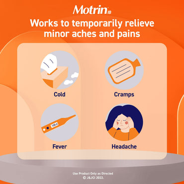 Motrin Ibuprofen Pain Reliever 200Mg Liquid Capsule Gels - 80 Ea