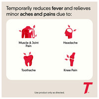 Tylenol Extra Strength Acetaminophen Pain Reliever 500 Mg Caplets, 2 Ea