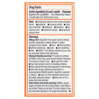 Motrin Ibuprofen Usp 200 Mg Pain Relief Tablets - 50 Ea