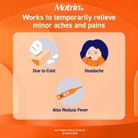 Motrin Ib Pain Reliever-Fever Reducer Caplets, 24 Ea