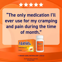 Motrin IB Ibuprofen Pain and Fever Reliever, Coated Caplets, 225 Ea