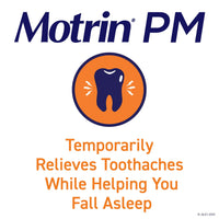 Motrin Pm Ibuprofen 200 Mg Pain Reliever And Nighttime Sleep-Aid Caplets, 80 Ea