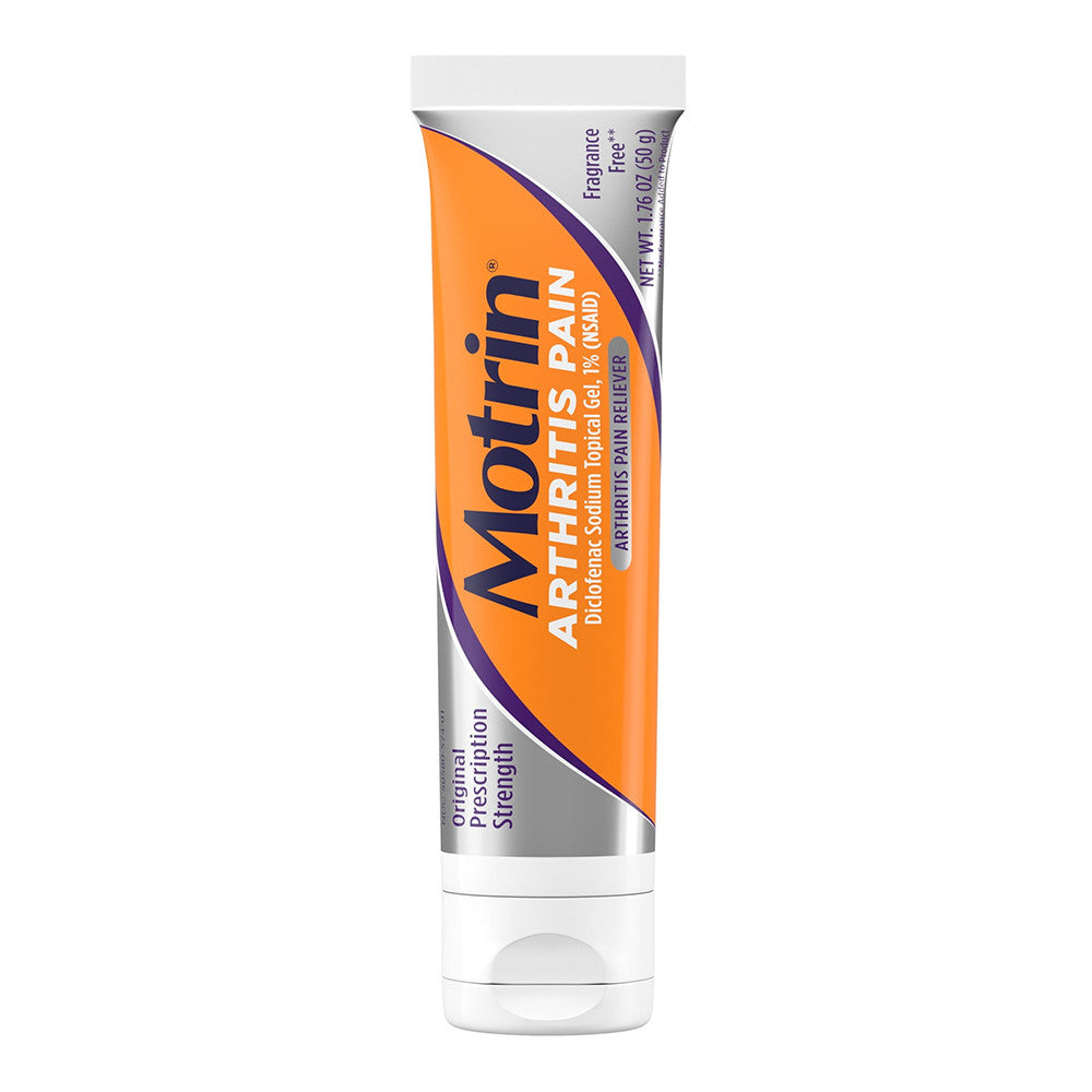 Motrin Arthritis Pain Relief Diclofenac Sodium Topical Gel 1%, 50 Gms