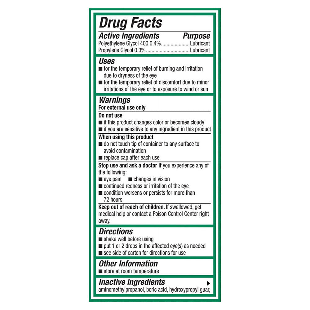 Systane Lubricant Eye Drops Ultra Multi Dose Preservative Free Dry Eye Drops, 0.34 Oz