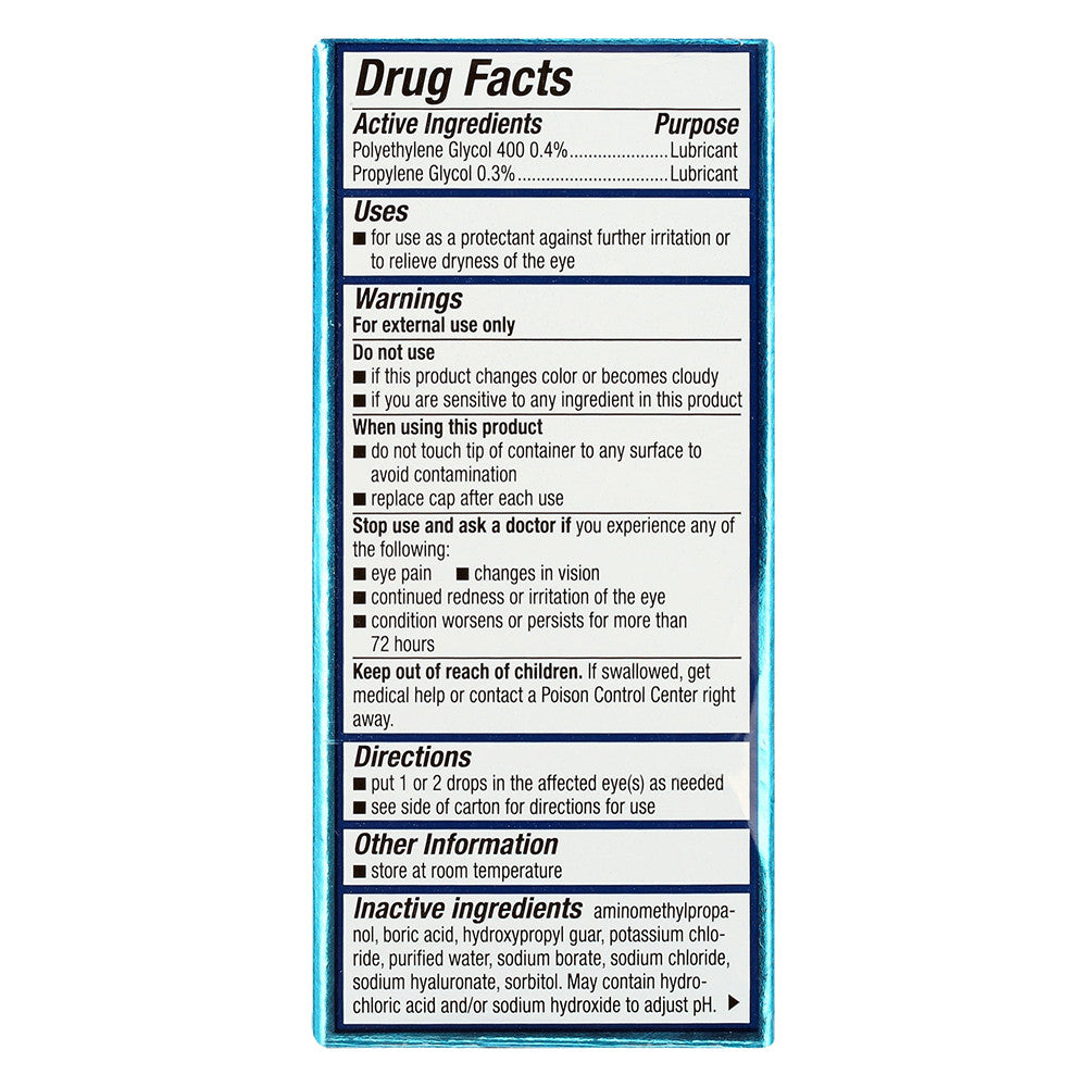 Alcon Systane Hydration Preservative Free Dry Eye Relief Drops, 0.34 Oz