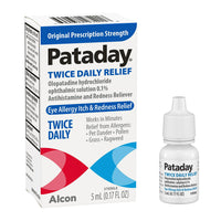Alcon Pataday Twice Daily Relief Eye Drops, 1 Ea, 0.17 Oz