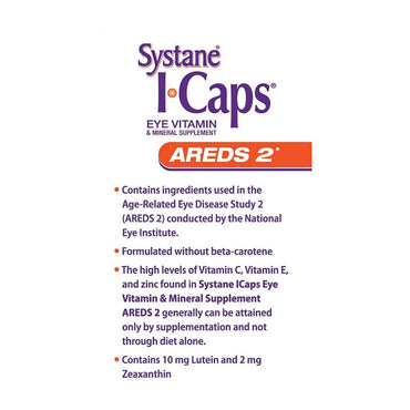 ICaps Areds-2 Softgels, Eye Vitamin and Mineral Supplement Soft gels - 120 ea