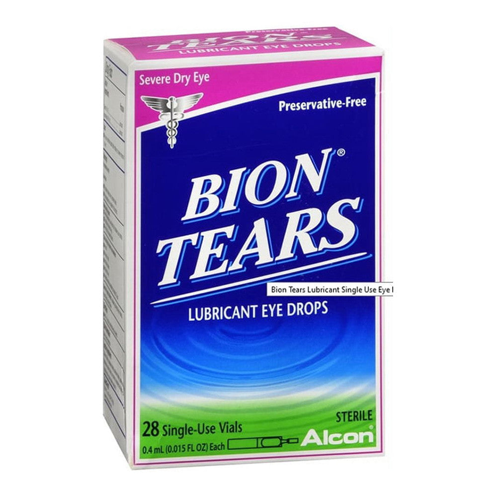 Bion Tears Lubricant Eye Drops Single-Use, 28 Ea