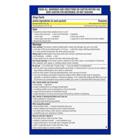 TheraFlu Nighttime Severe Cold Relief Honey Lemon Flavor Powder, 6 Ea