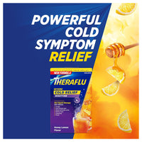 TheraFlu Nighttime Severe Cold Relief Honey Lemon Flavor Powder, 6 Ea