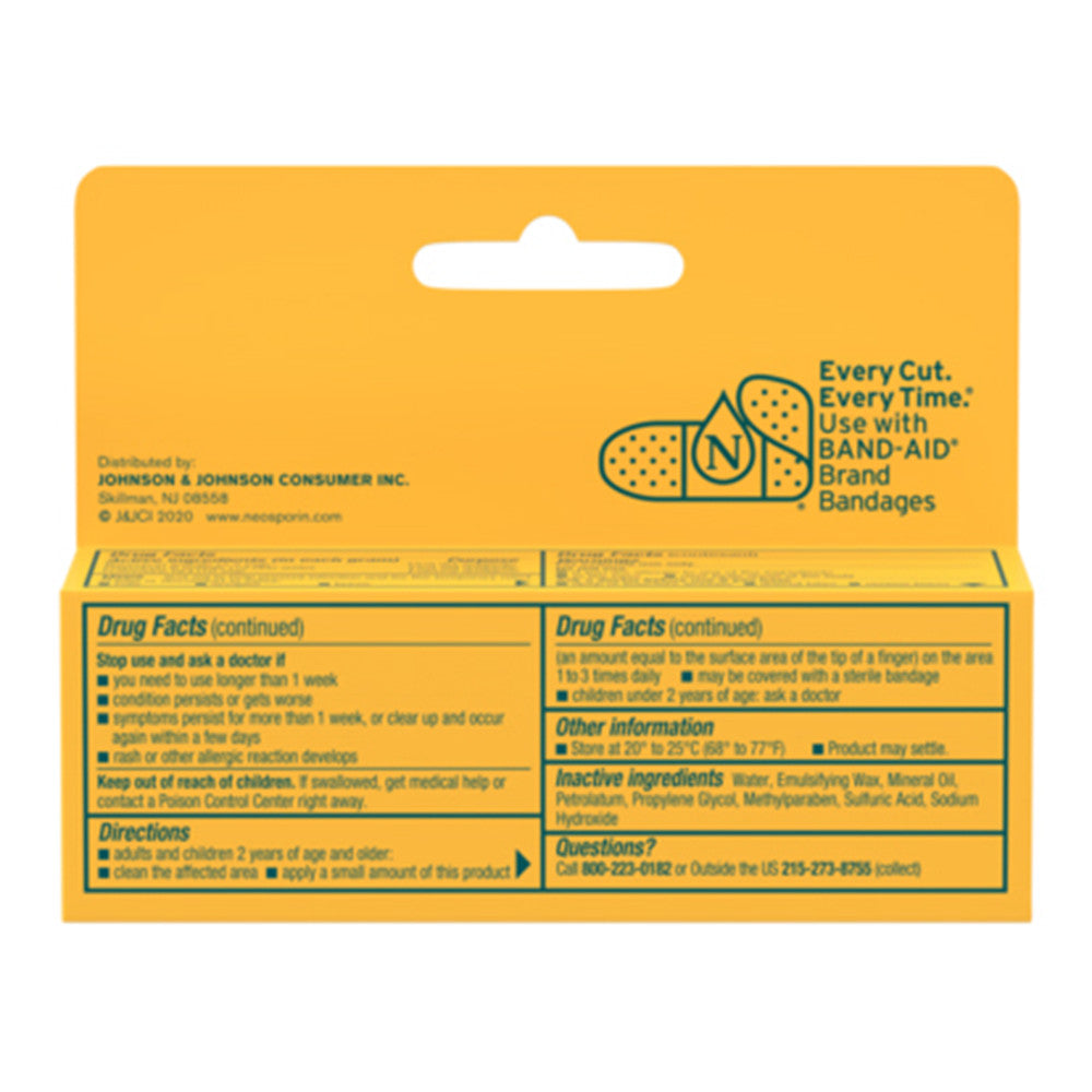Neosporin Pain Relief Dual Action First Aid Antibiotic Cream, 0.5 Oz