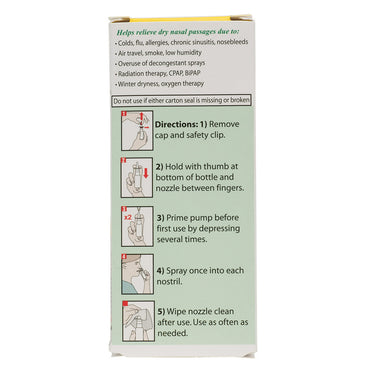 Ayr Saline No-Drip Sinus Relief Nasal Gel Spray, 0.75 Oz