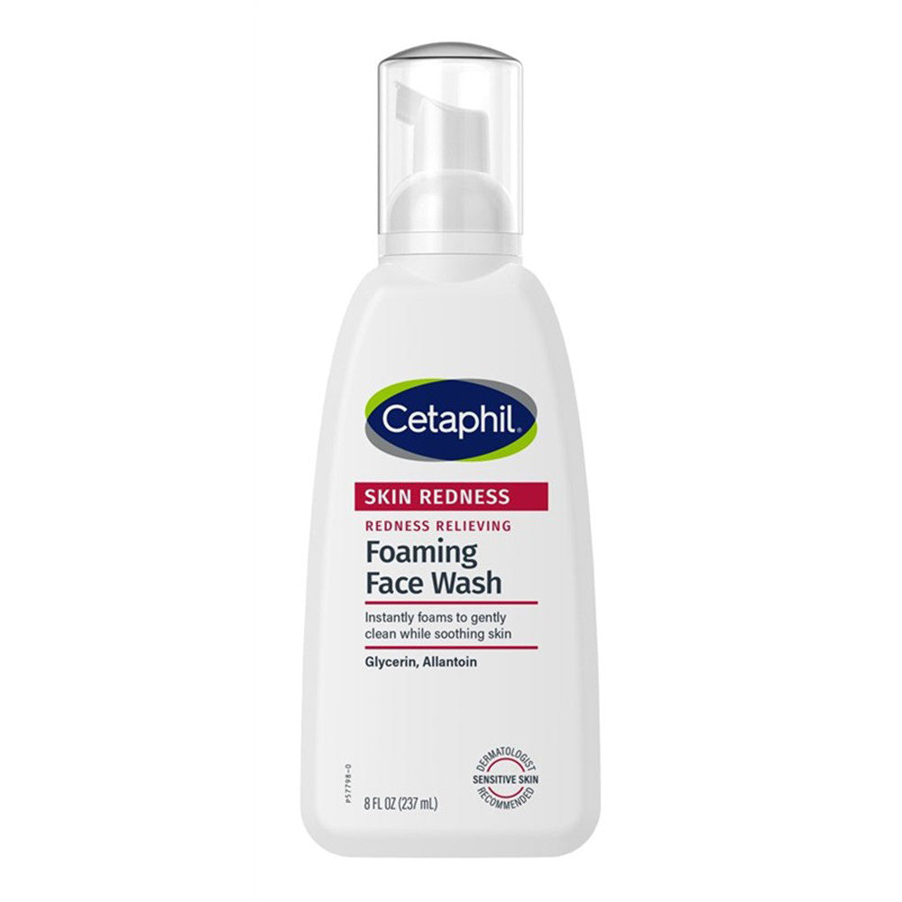 Cetaphil Redness Control Daily Foaming Face Wash, 8 Oz