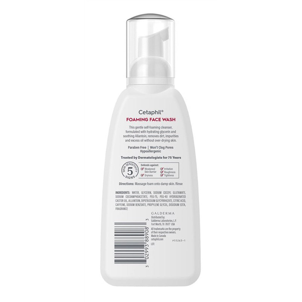 Cetaphil Redness Control Daily Foaming Face Wash, 8 Oz