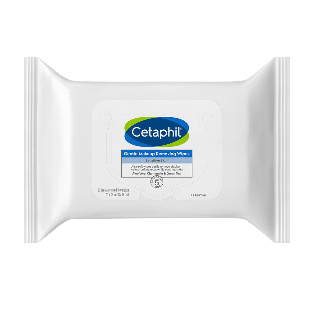 Cetaphil Makeup Removing Wipes, 25 Ea