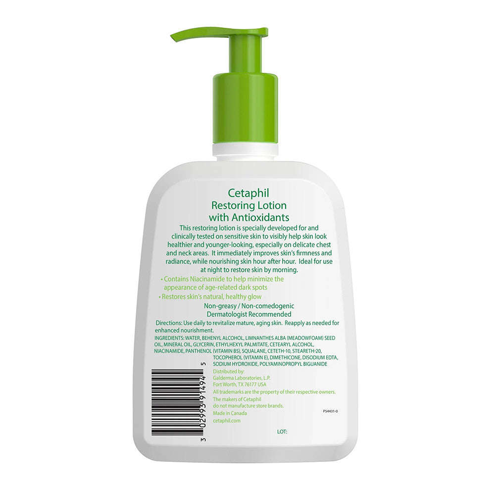 Cetaphil Intensive Healing Lotion with Ceramides, For Dry, Rough, Flaky Skin, 16 Oz
