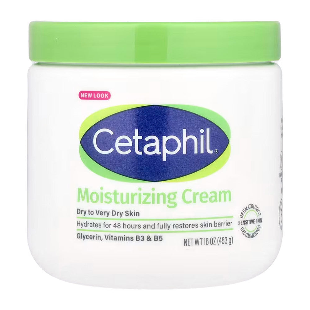 Cetaphil Hydrating Moisturizing Cream for Dry to Very Dry, Sensitive Skin, 16 Oz