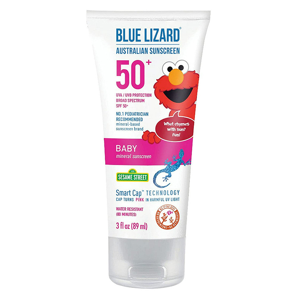 Blue Lizard Baby Mineral Sunscreen SPF 50+, Water Resistant, 3 Oz