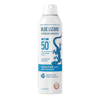 Blue Lizard Sensitive Mineral Based Sunscreen Spray, SPF 50+, 4.5 Oz