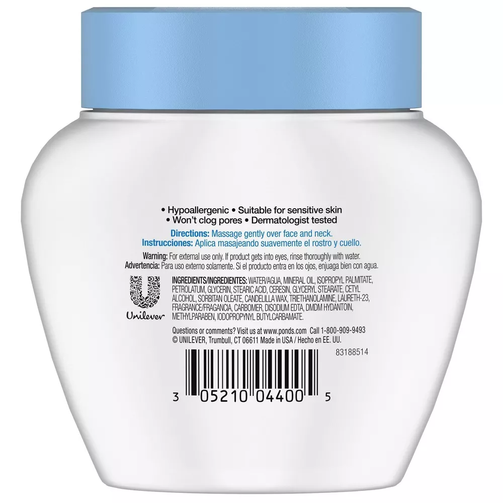 Ponds Dry Skin Cream, 6.5 Oz