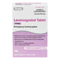 Rugby Levonorgestrel Emergency Contraceptive 1.5 Mg Tablet, 1 Ea
