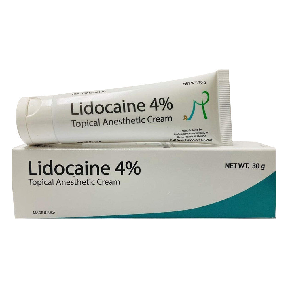 Lidocaine 4% Topical Anesthetic Cream, 1 Ea
