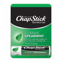 ChapStick Skin Protectant Classic Lip Balm, Spearmint, 0.15 Oz